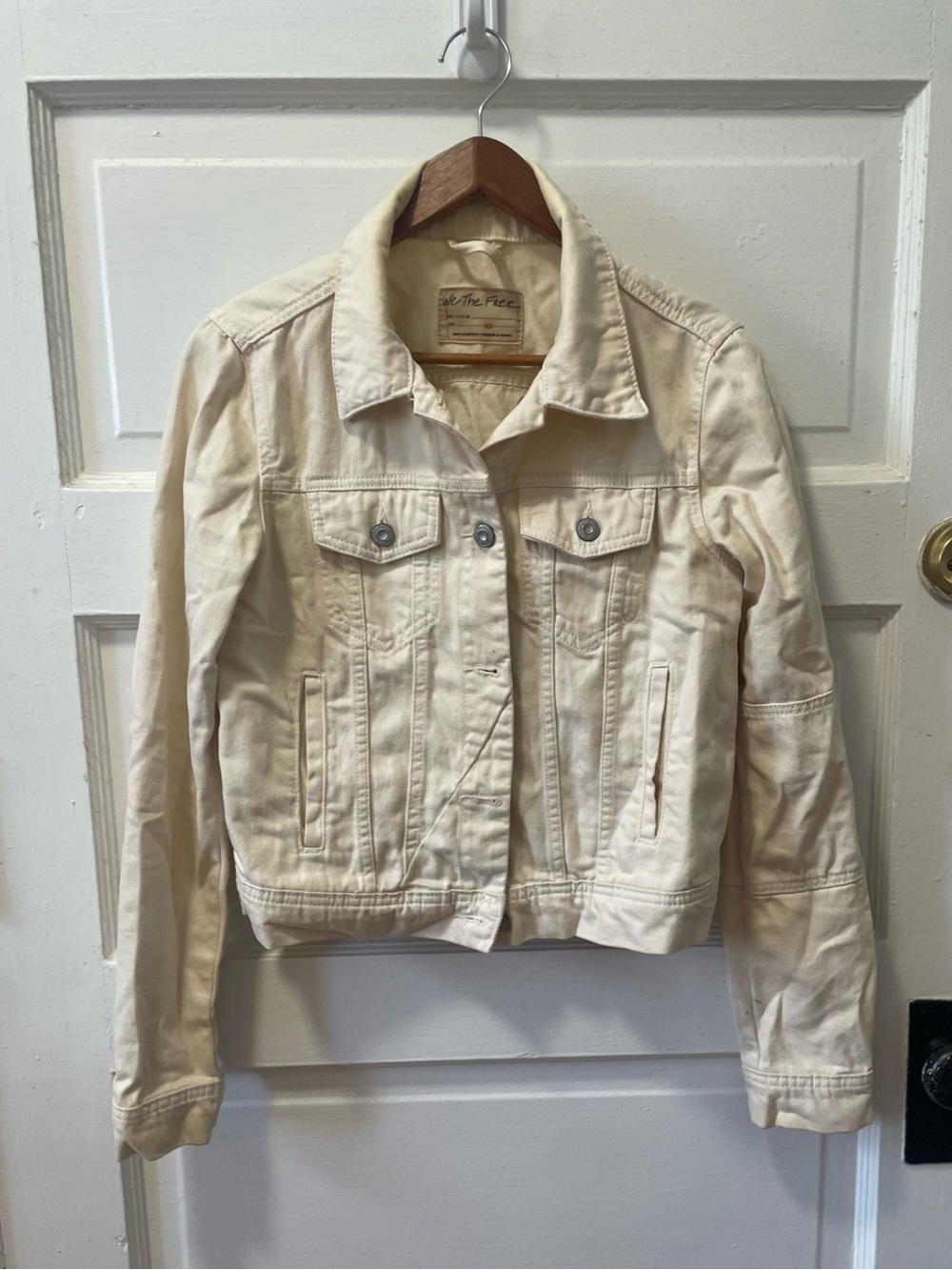 We The Free Cream Jean Jacket